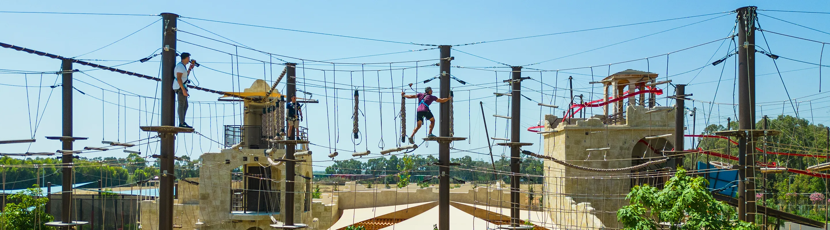High Ropes Obstacle Courses
