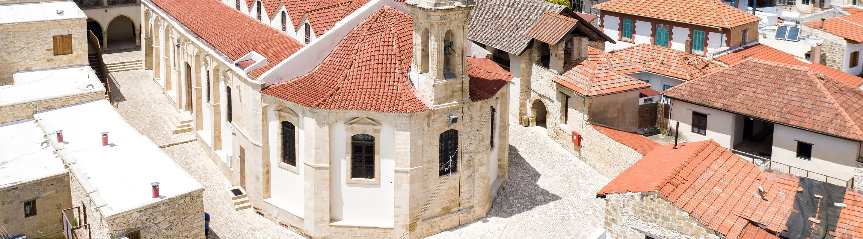 Timios Stavros Monastery & Omodos Square